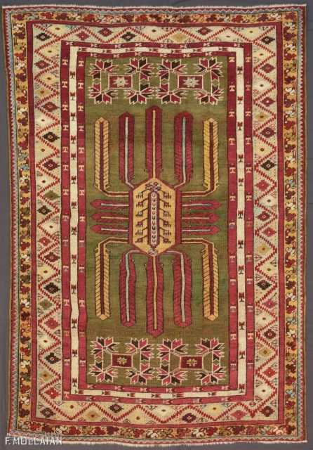 Beautiful Antique Caucasian Mogiur Rug, 1900-1920,
170 × 110 cm (5' 6" × 3' 7")                   