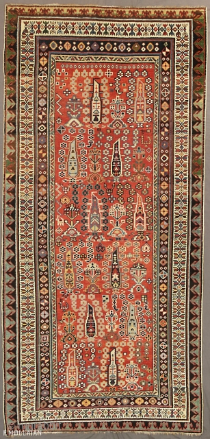 Beautiful Antique Caucasian Runner Shirvan, ca. 1880,
225 × 106 cm (7' 4" × 3' 5")


Extra EU citizens/UE Companies: €4,016.39

              