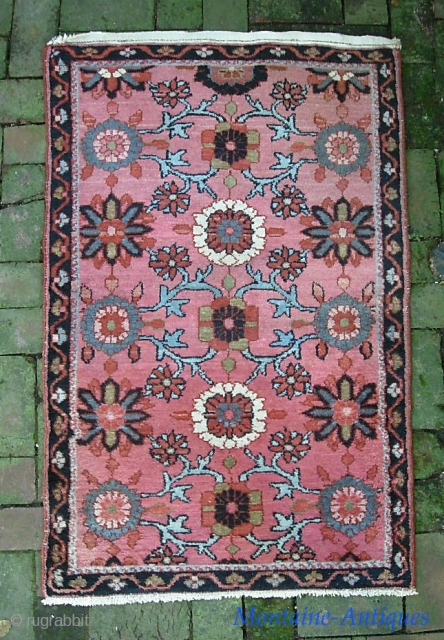 Mehriban-- 2 ft 6 x 6 ft 1. Attractive Mina khani variant. We just posted a whole slug of fresh stuff. Check it out @ http://www.montaine-antiques.com/oriental-rugs/       