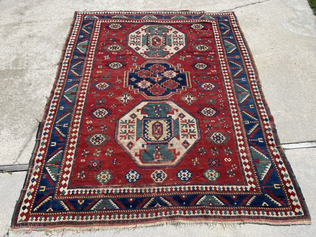 5’10”x7’2” needs a little work 208-433-0312
roddy@rugcurator.com 

More pics available                        