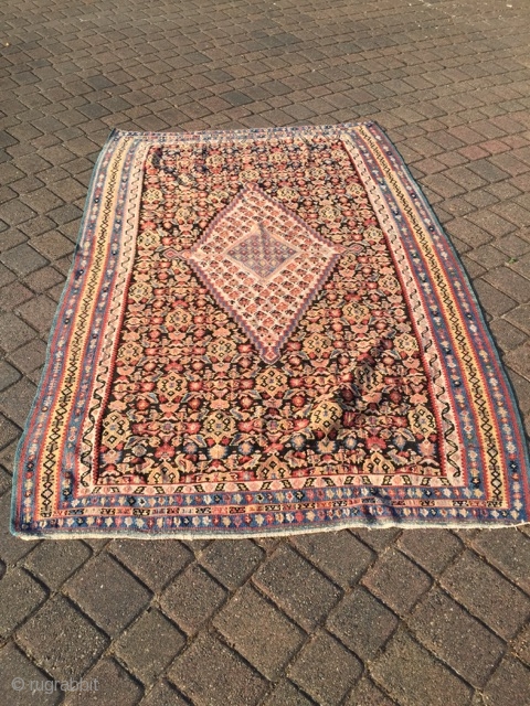 Old NW Persian Kilim in excellent condition measuring 4'x 6'8".  Thanks...                     