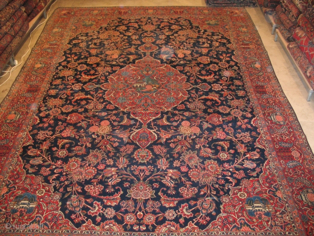 KASHAN CIRCA 1900
GOOD CONDITION
SIZE : 270 X 390
ITEM NO. 70
                       