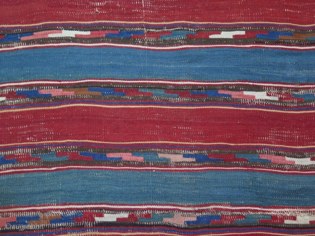 Shahsevan kilim. Size; Approx. 150 cm x 300 cm - 5 ft by 10 ft.                  