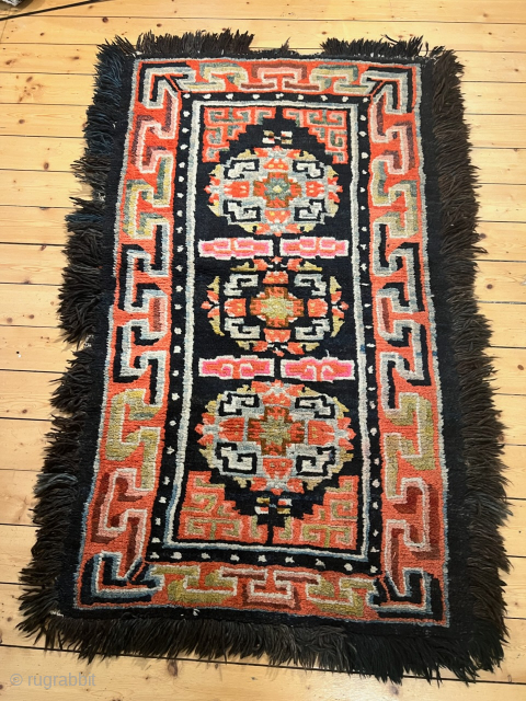 A very nice antique Tibetan Khaden, size: 140x97cm / 4'6''ft by 3'2''ft http://www.najib.de                    