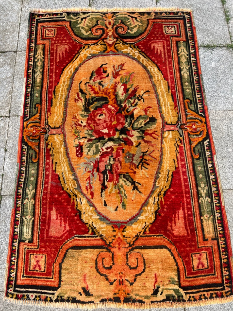 From Russia with love: Karabagh rugs are known for their vibrant colors. Typical colors include deep red, blue, green, yellow and orange. This example is an antique Caucasian Karabagh rug from around  ...