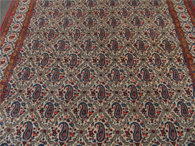 Antique Persian Qum carpet. Circa 1930. Size: 315cm x 220cm / 10'4'' x 7'2'' More pictures on www.najib.de               