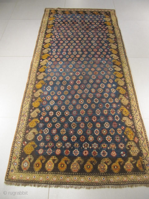 ref: S2112 / LURI SHAHSAVAN TRIBAL RUG MID 19TH CENTURY, perfect condition
size: 2.45 X 1.10  /  8' X 3'            