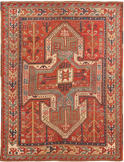 This rug is part of Jan 21st auction.Antique Caucasian Kazak Rug , Circa 1900's.This Nazmiyal auction includes antique rugs, vintage rugs, oriental rugs, and tapestry collection from all significant weaving countries and  ...