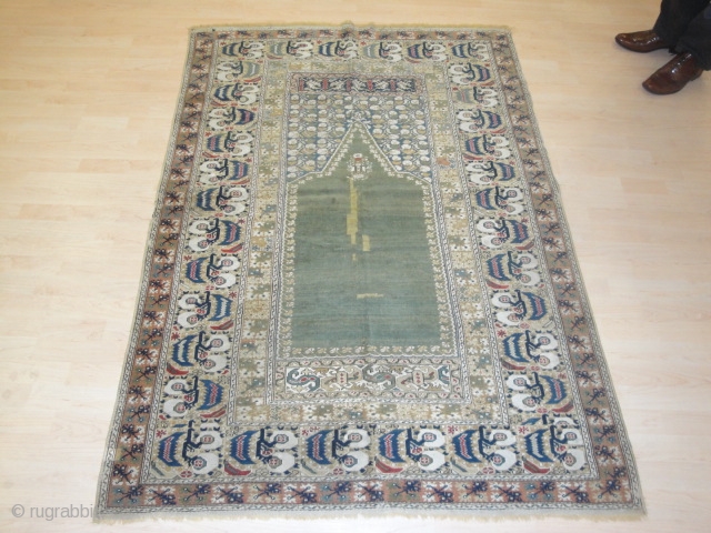 Anatolian prayer rug  size 175x125                           