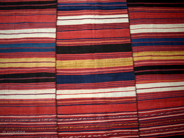 Kilim cod. 0582. Wool. Mazandaran area.Northwestern Iran. Late 19th. century.Perfect condition. Cm. 145 x 202 (57 x 79.5 inches).             
The  ...