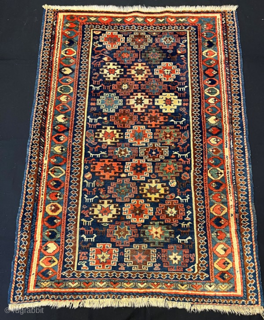 Antique Caucasian Kuba rug 125 x 92 cm                         