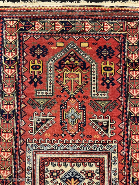 Antique shirvan rug in good condition 130x70 cm                         