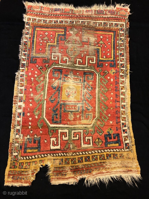 Antique anatolian rug , 143 x 91 cm                         