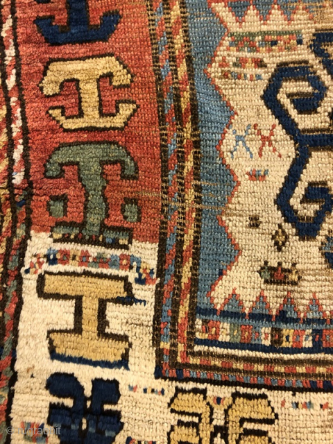 Early zakatala rug fragment , 192x140 cm                          