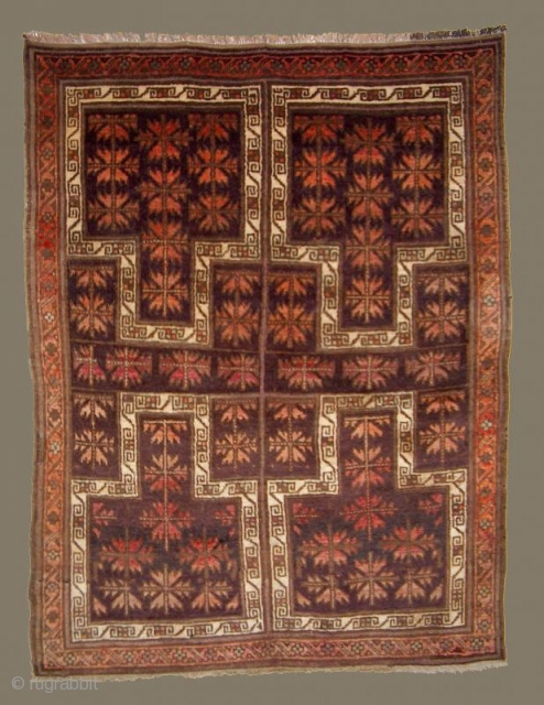 Taimani, Djoi Namaz, prayer rug, \"western-eastern divan\", 187x145cm                         