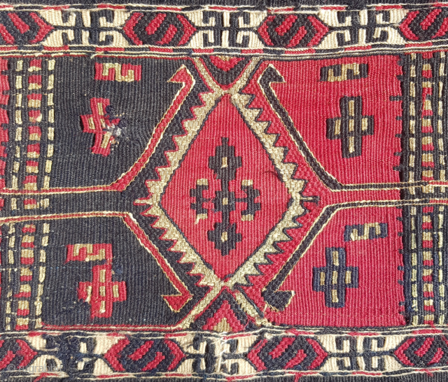 19.th century East Anatolian Chuval 72x112                           