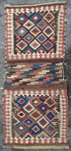 Shahsevan kilim bag 1850's 54x118cm                            