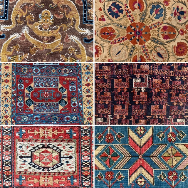I will be taking part in the Larta rug show in Battersea park next week with a large selection of collectable and decorative rugs and textiles. 24-29th January. See larta.net for details… 