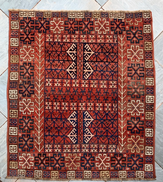 Central Asian ensi. Probably Uzbek or at least non turkmen. 19th century.                     