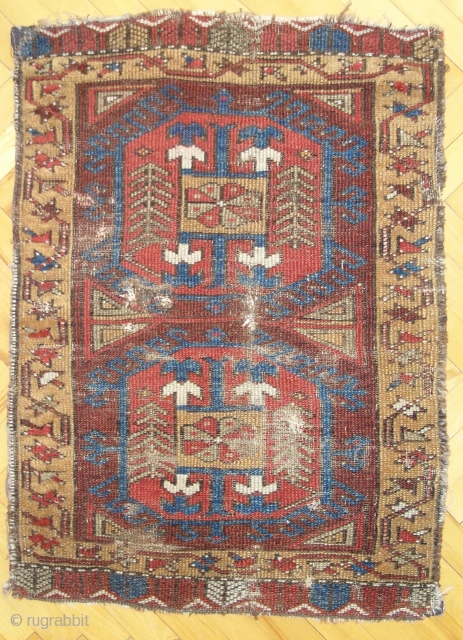 Central Anatolian yastik 34" x 24" (86cm x 60cm).                        