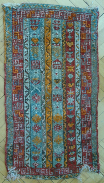 Central Anatolian yastik 87cm x 46cm.                           