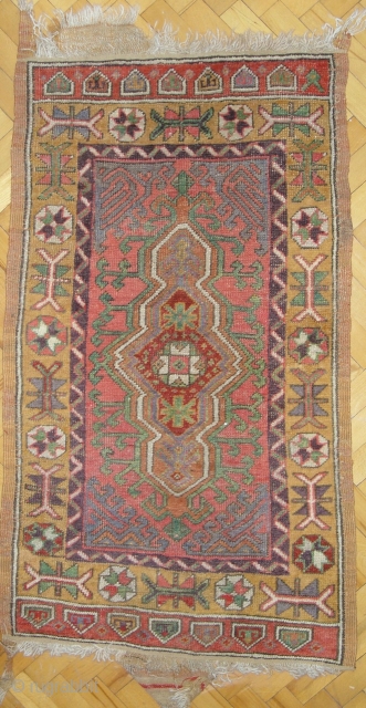 Central Anatolian yastik 118cm x 61cm.                           