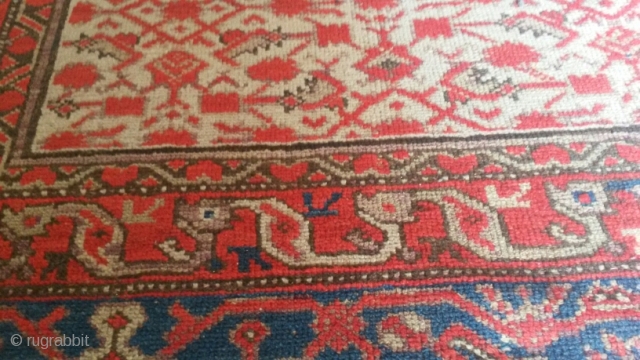 Old decorative Malayer carpet
size: cm.390*290
Very good condition,no repairs,stunning dyes
                        