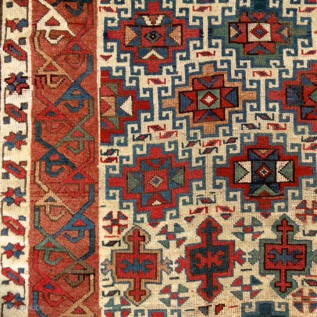 "When the color achieves richness, the form attains its fullness also." (Paul Cezanne) Shahsavan rug, Caucasus, mid 19th century. Perfect condition. Available. Please ask for more, if interested. More beauties on sale:  ...