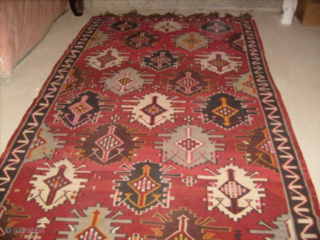 Name:      Kuba - Kilim

Category:  Caucasian

Origin:    Azerbaijan

Age:       Early 20th century

Description: Azerbaijan Kuba - Kilim

Dimension:    165  ...