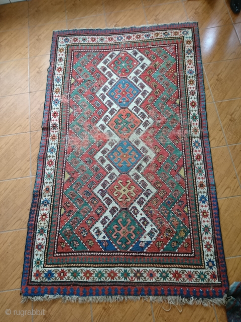 Kaukázusi szőnyeg, Caucasian rug, Kazak                            