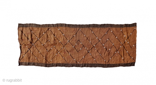 Kuba (DRC) Raffia ceremonial skirt Second half of the 20th c. 192×60 cm                    