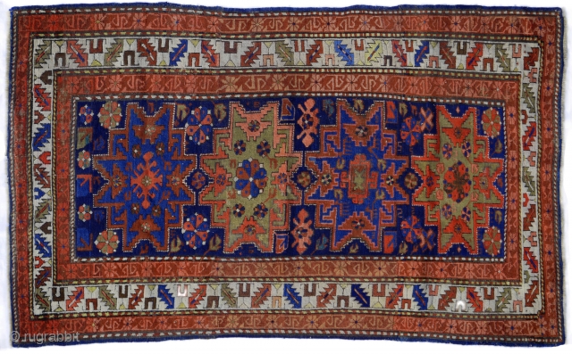 1890-1910 Kuba in Lesghi design 166x104cm or 5.5 by 3.4 feet
Sold Thank you                    