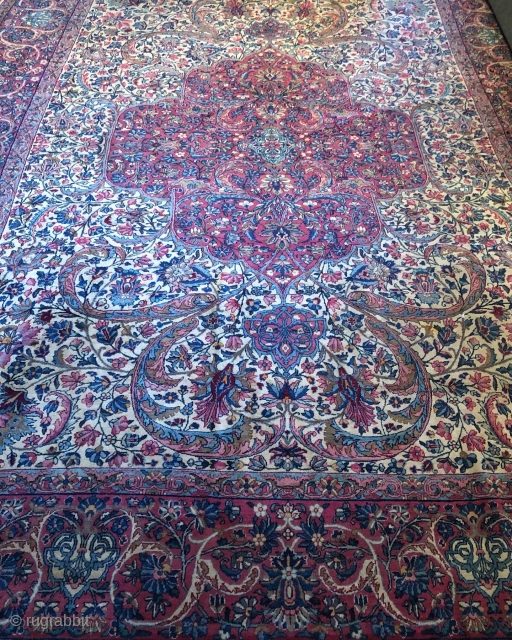 Beautiful antique Kerman rug 8’6” x 11’11”

This is an antique Kerman rug in excellent condition. Looking to sell it and get something different.  It dates to around 1910.    