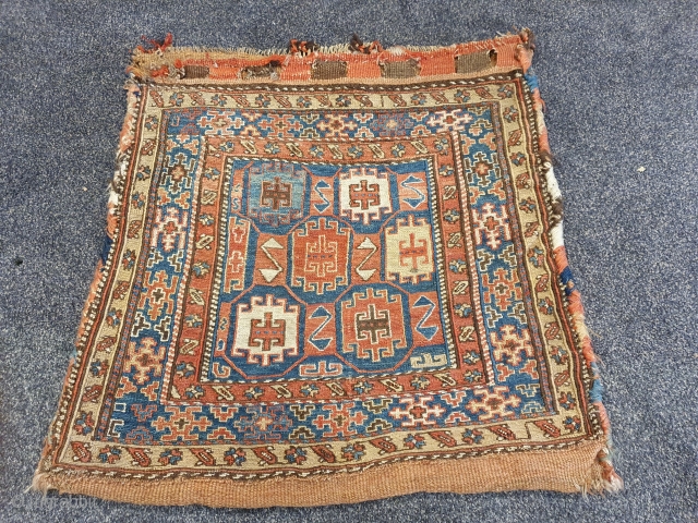 19 century Shahsvan khordjin.57x54 cm                            