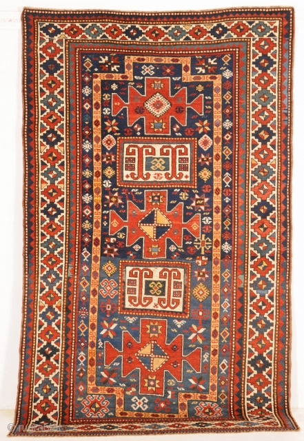 Caucasian Karachov (Karachopf) Kazak. Ca. 1890. 250x148cm. Inquiries: info@pleijsierproductions.nl                        