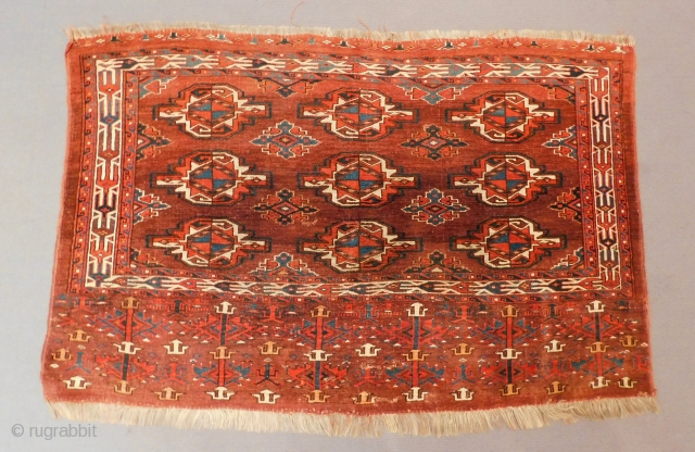 Antique Türkmen Yamud Chuval All Colours Natural Size.135x87 Cm                        