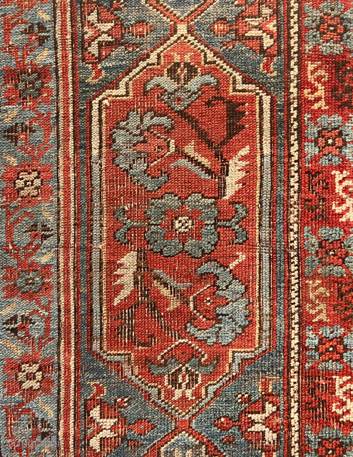 Second 18th Century West Anatolian Oushak border Size 210x58 Cm                       