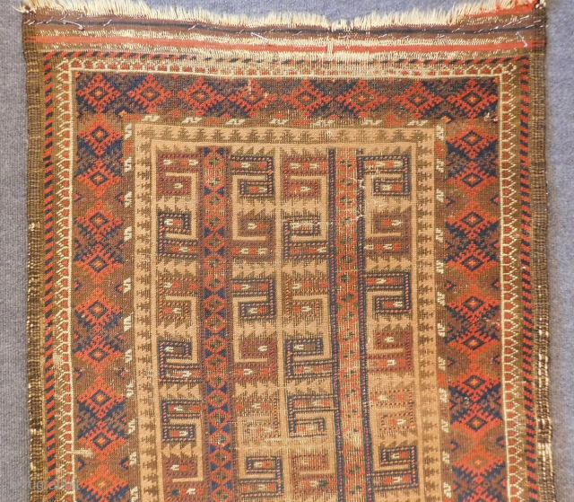 Antique Baluch Rug Size.105x75 Cm                            