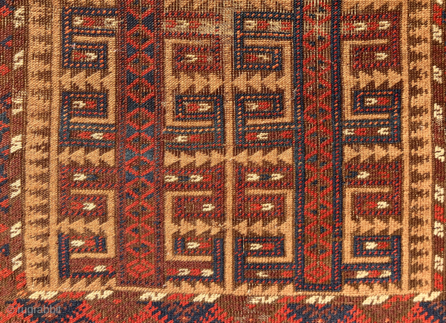 Antique Baluch Rug Size 110x75 Cm                           