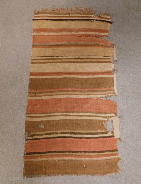 Early 19th Century Anatolian kilim fragment Size.150x75C Cm                         