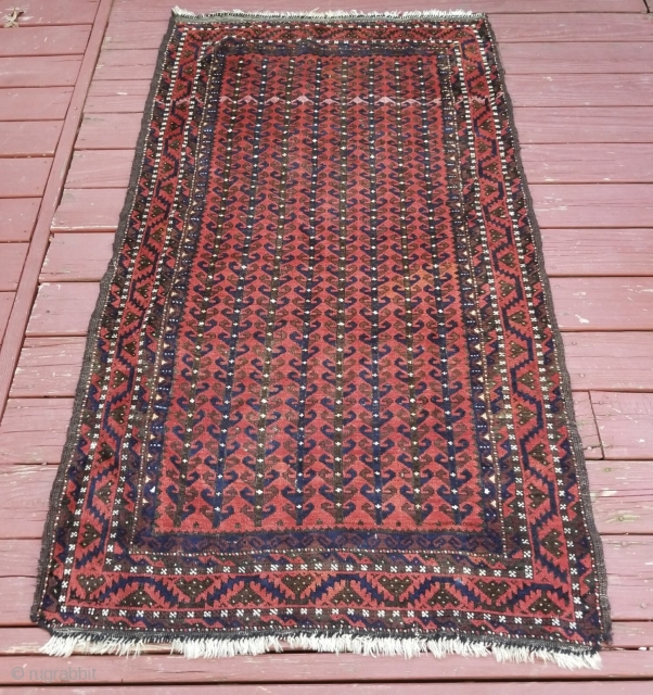 Antique Baluch Rug Size.170x93cm                             