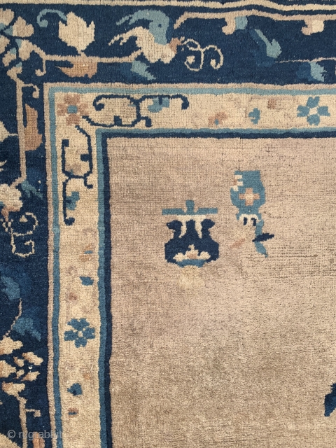  Late19th Century  Chinese rug
Measuring 5’10 x 4’8”
Mint Condition                       