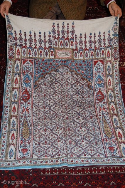 rare Persian kalamkar in great condition.                           