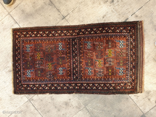 Balooch rug with peacocks
                             