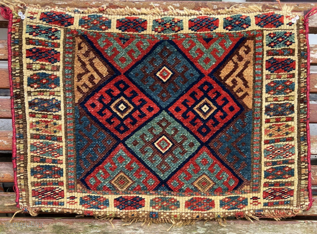 Jaf Kurdish bag front, 38 x 53 cm., 19th c. robvanwieringen@telfort.nl                      