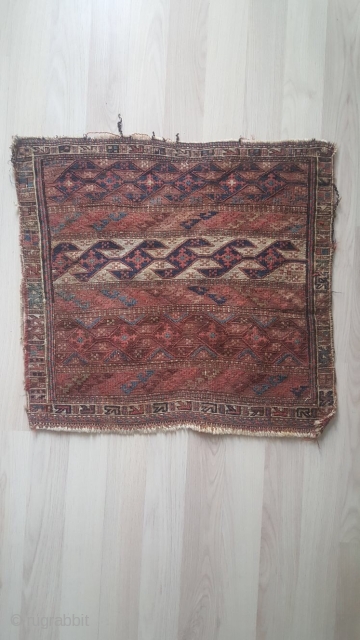 soumak bagface 47 x 51 cm. Good design and good condition. All natural colors                   