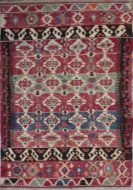 Beautiful Antique Turkish Konya Kilim Rug

Size cm: 317 x 160,
Size ft: 10'6'' x 5'4'',
Code No: F1390,
Availability: In Stock


This rug is over hundred year’s old and very good condition.     