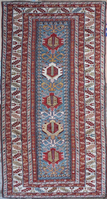 Antique Caucasian Rug


Category: 	Antique
Origin: 	Caucasian 	
City/Village: 	Caucasia
Size cm: 	92 x 270
Size ft: 	3'0'' x 9'0''
Code No: 	R2844
Availability: 	In Stock


This rug is over hundred year’s old and very good condition.    