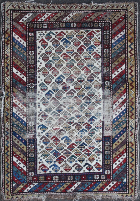 Antique Shirvan Rug


Category: 	Antique
Origin: 	Caucasian 
City/Village: 	Caucasia
Size cm: 	90 x 130
Size ft: 	3'0'' x 4'4''
Code No: 	R2883
Availability: 	In Stock


This rug is over hundred years old and some minor damage    