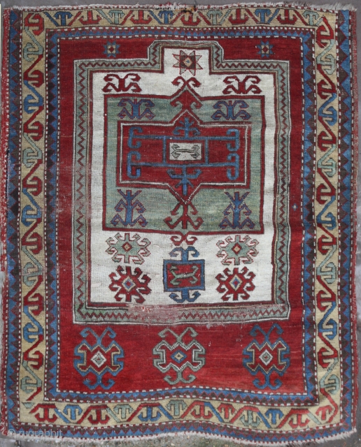 Rug Store

Category:Antique
Origin: Caucasian 	
City/Village:Kuba
Size cm:114 x 130
Size ft:3'9'' x 4'4''
Code No:R5482
Availability:In Stock
Price:On Request


This rug is over hundred years old and some places is little worn        